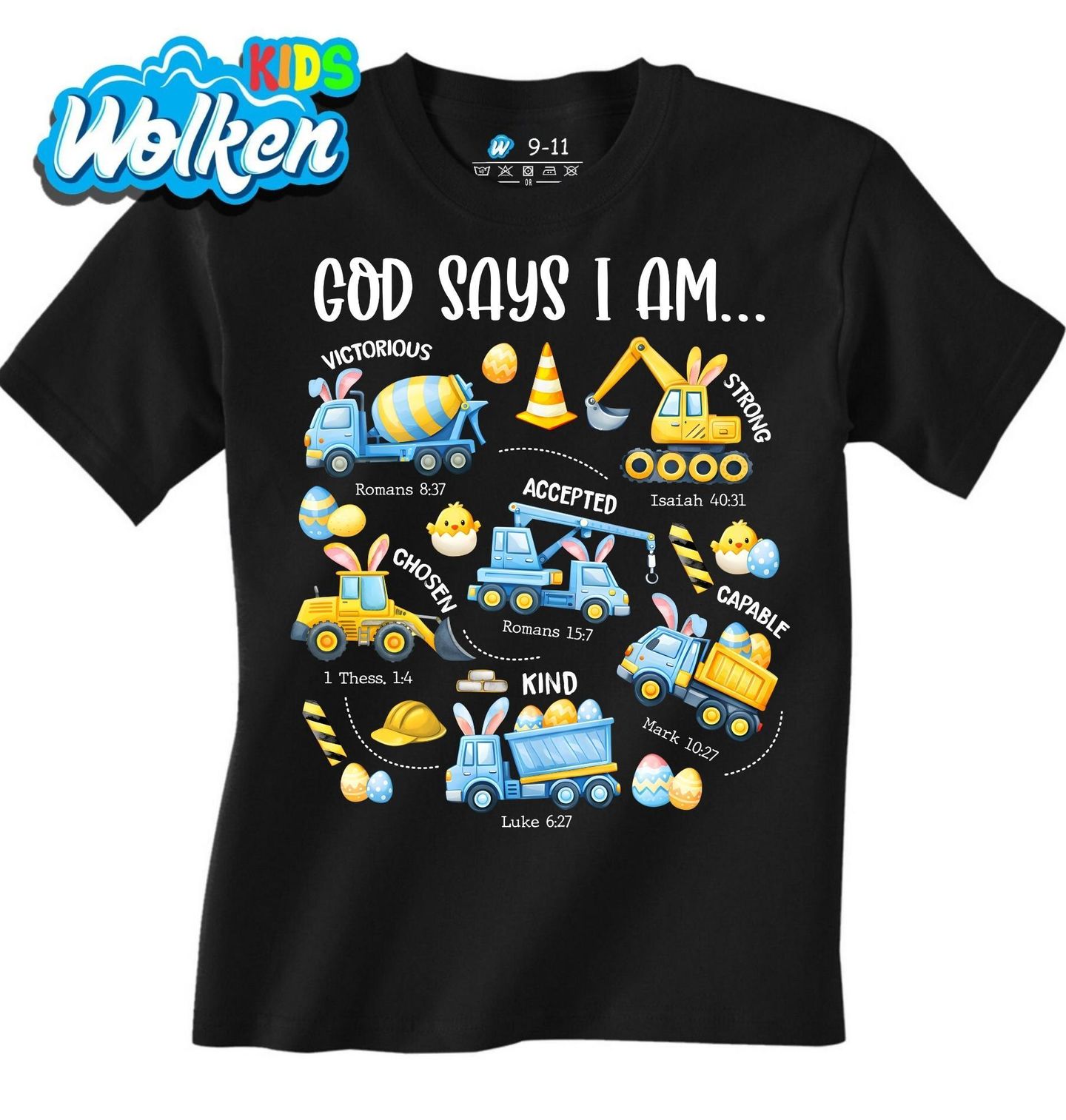 [cz] [produkt] [dětské tričko] [černá] [hlavní] Bůh Říká, že Jsem Schopný God Says I am Capable.jpg