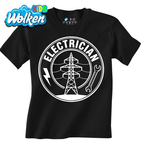 Obrázek produktu Dětské tričko Elektrikář a Energie Electrician