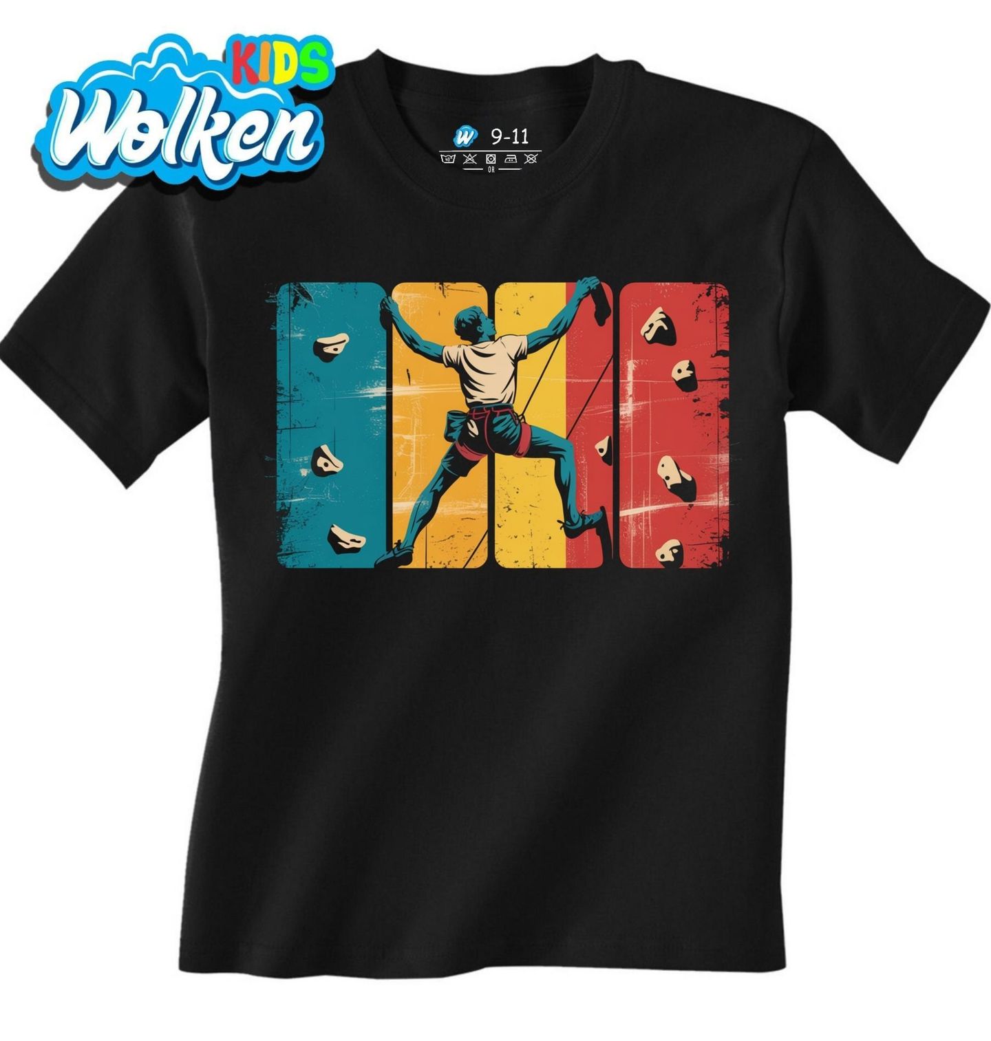 [cz] [produkt] [dětské tričko] [černá] [hlavní] Adrenalin na Stěně Bouldering.jpg