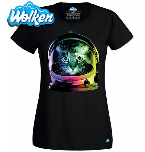 Obrázek produktu Dámské tričko Vesmírná Kočička