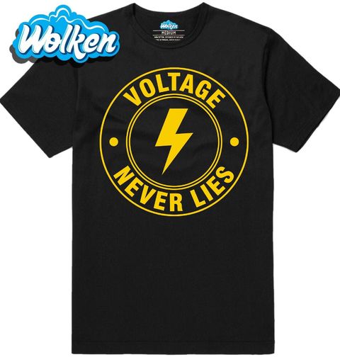 Obrázek produktu Pánské tričko Napětí Nikdy Nelže Voltage Never Lies