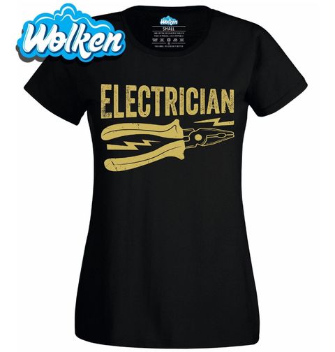 Obrázek produktu Dámské tričko Elektrikář pod Napětím Electrician