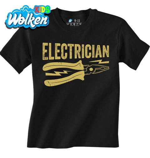 Obrázek produktu Dětské tričko Elektrikář pod Napětím Electrician