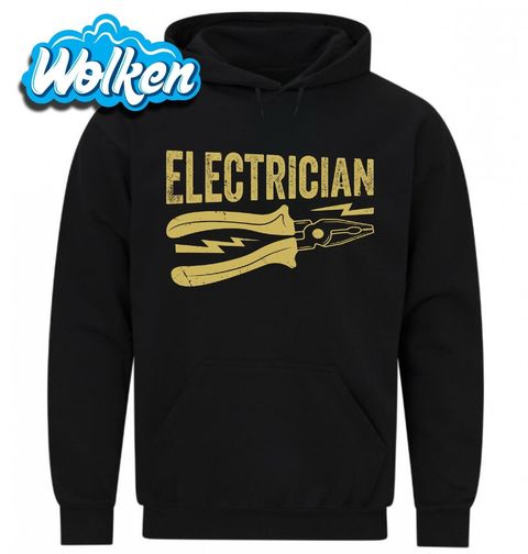 Obrázek produktu Pánská mikina Elektrikář pod Napětím Electrician