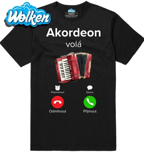Obrázek produktu Pánské tričko Akordeon volá Phone Call