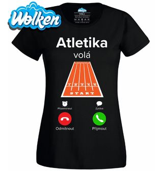 [cz] [produkt] [dámské tričko] [černá] [hlavní] Atletika volá Phone Call.jpg