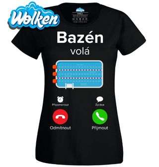 [cz] [produkt] [dámské tričko] [černá] [hlavní] Bazén volá Phone Call.jpg