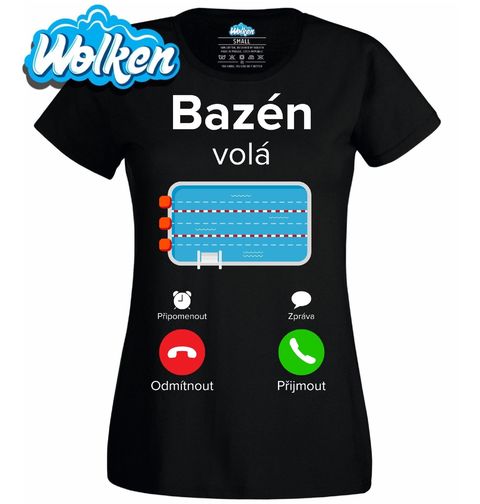 Obrázek produktu Dámské tričko Bazén volá Phone Call