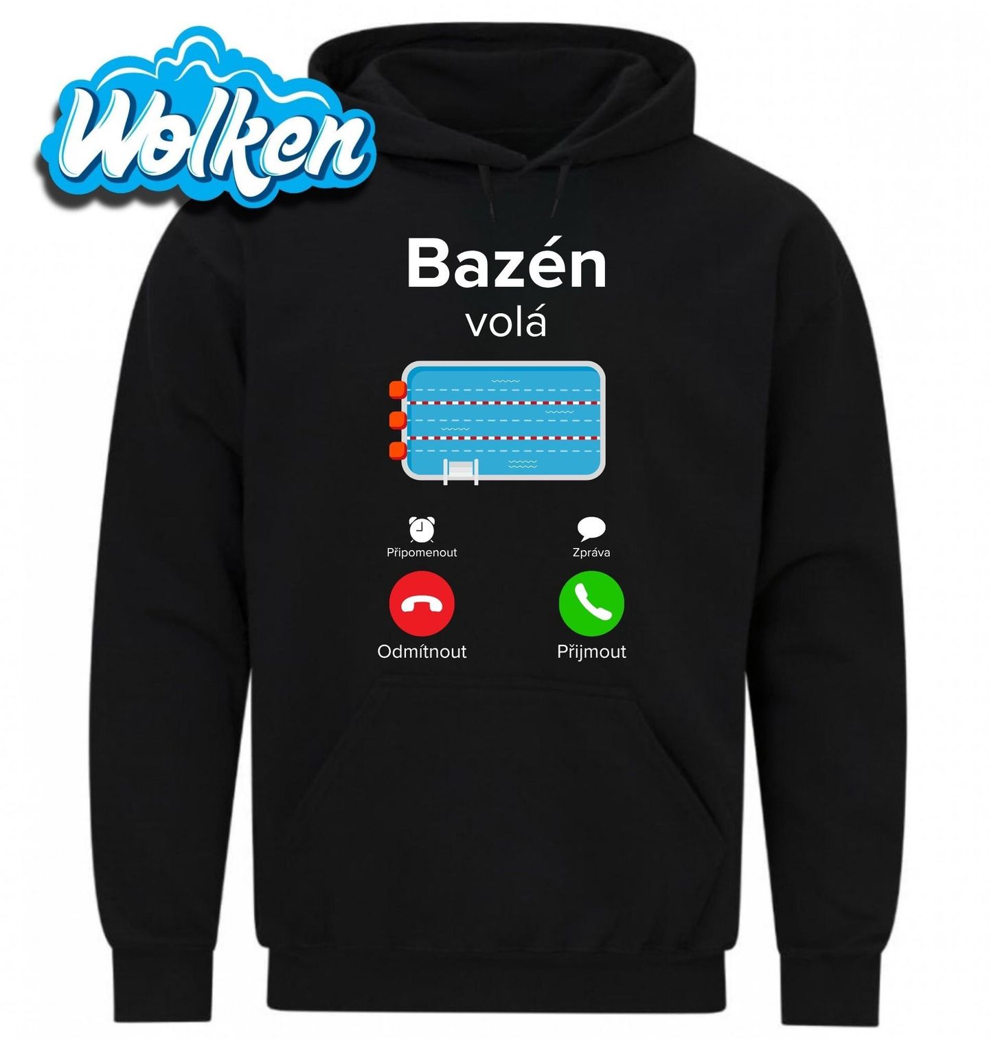 [cz] [produkt] [mikina] [černá] [hlavní] Bazén volá Phone Call.jpg