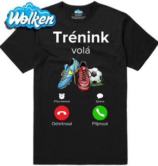 [cz] [produkt] [pánské tričko] [černá] [hlavní] Fotbalový Trénink volá Phone Call.jpg