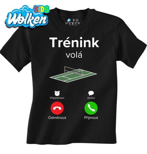 Obrázek produktu Dětské tričko Tenisový Trénink volá Phone Call