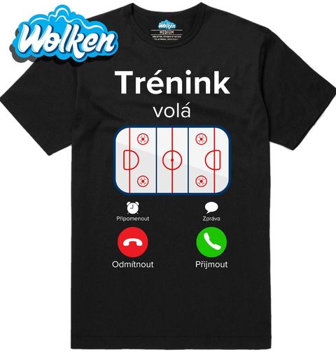 Obrázek produktu Pánské tričko Hokejový Trénink volá Phone Call