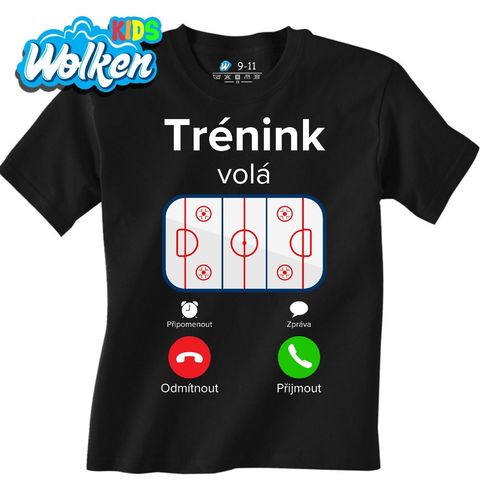 Obrázek produktu Dětské tričko Hokejový Trénink volá Phone Call
