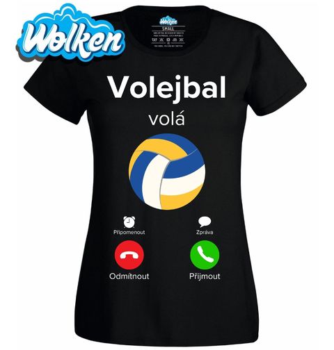 Obrázek produktu Dámské tričko Volejbal volá Phone Call