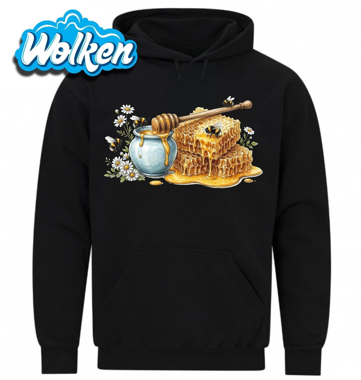 [cz] [produkt] [mikina] [černá] [hlavní] Sladký Poklad Včel.jpg