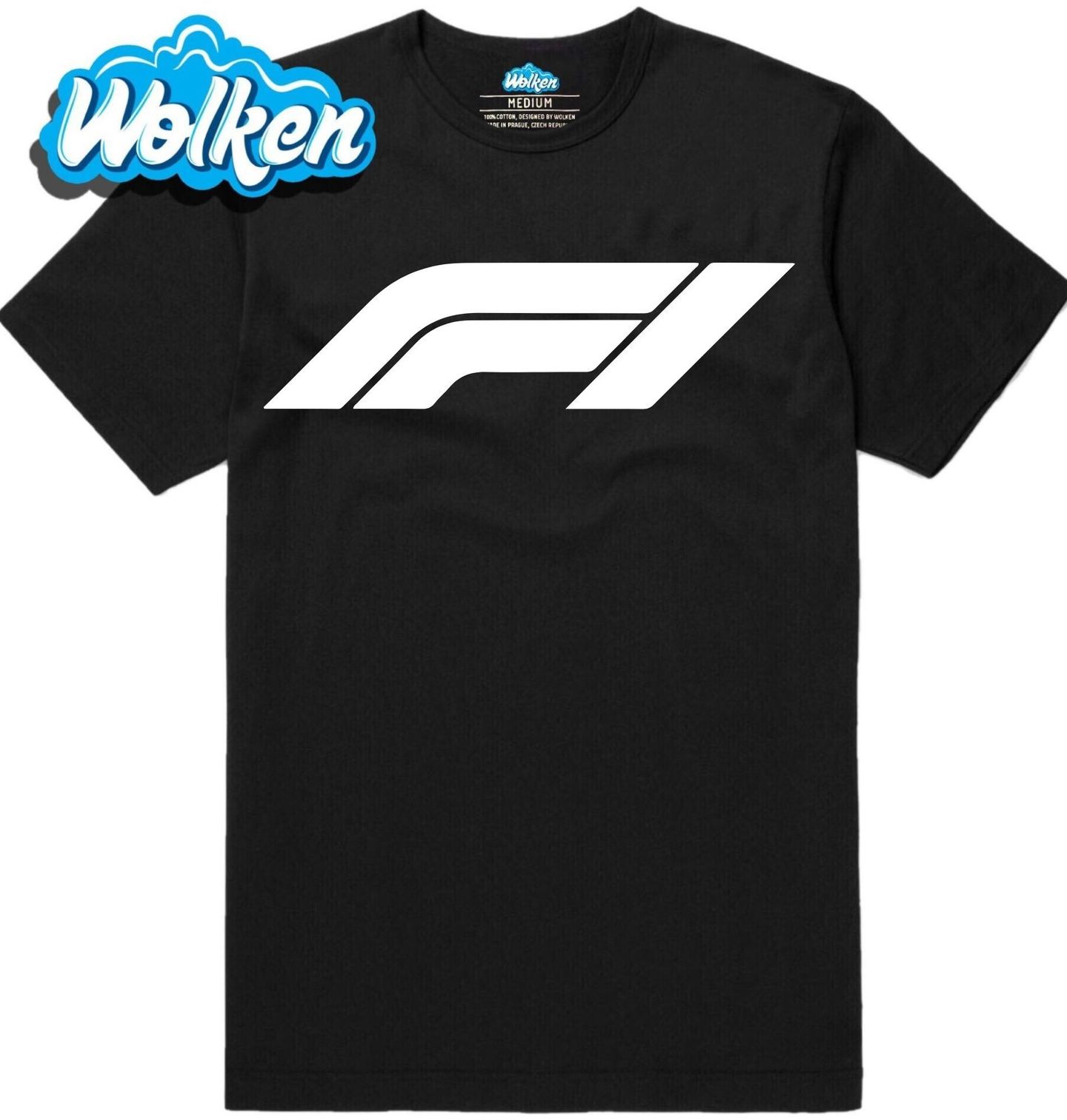 [cz] [produkt] [pánské tričko] [černá] [hlavní] Adrenalin Formule 1 F1.jpg