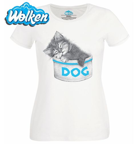 Obrázek produktu Dámské tričko Kočka v misce