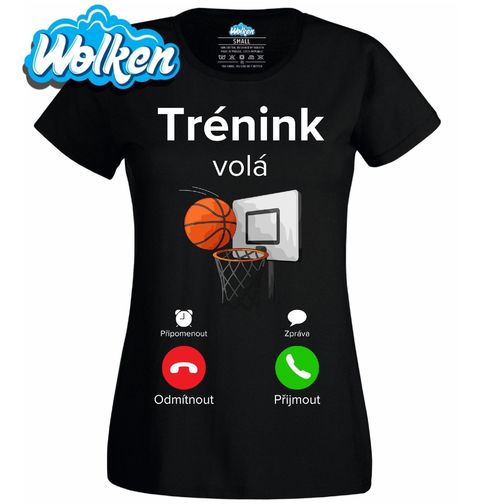 Obrázek produktu Dámské tričko Basketbalový Trénink volá Phone Call