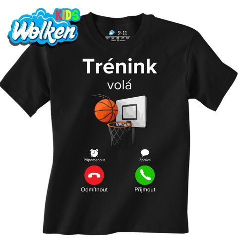 Obrázek produktu Dětské tričko Basketbalový Trénink volá Phone Call