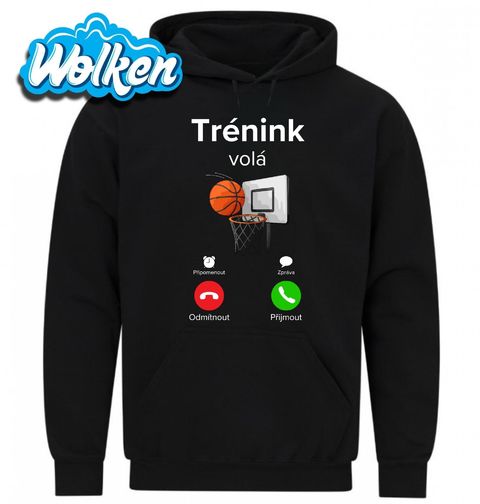 Obrázek produktu Pánská mikina Basketbalový Trénink volá Phone Call