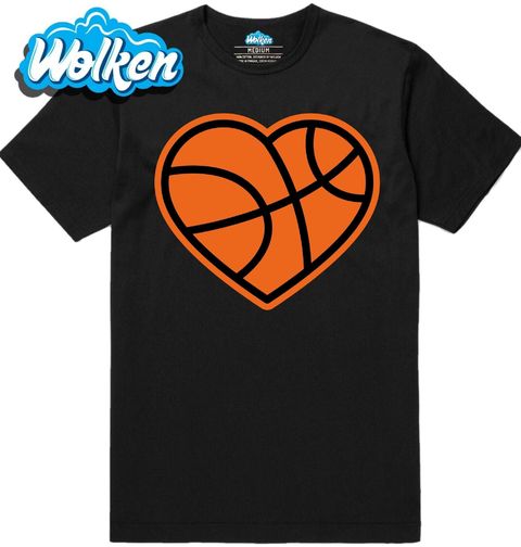 Obrázek produktu Pánské tričko Mé Srdce Bije pro Basketbal