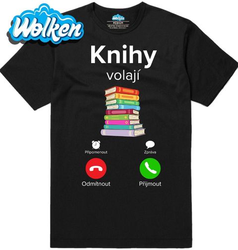 Obrázek produktu Pánské tričko Knihy volají Phone Call