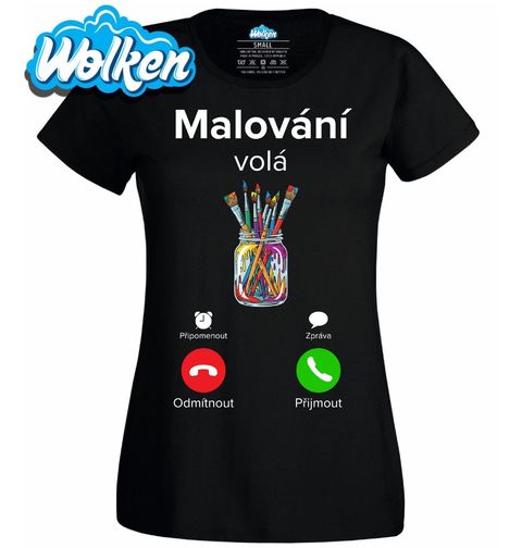 Obrázek produktu Dámské tričko Malování volá Phone Call