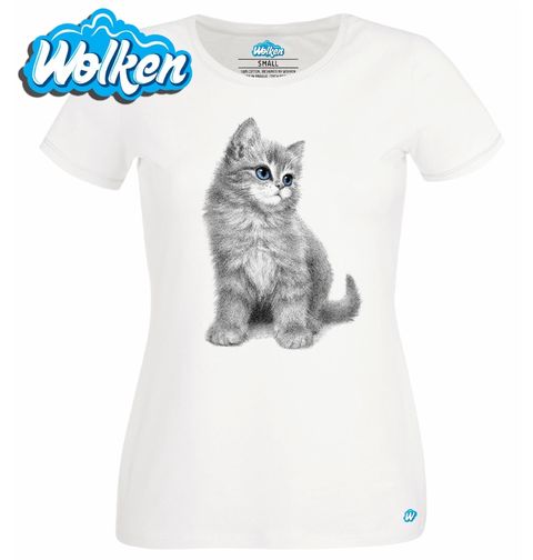 Obrázek produktu Dámské tričko Modrooká kočka