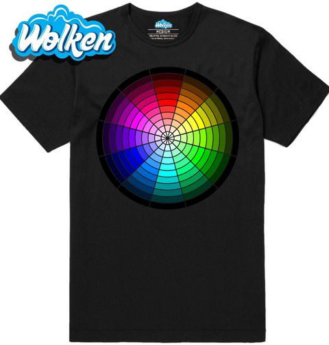 Obrázek produktu Pánské tričko Barevný Kruh Kreativity RGB Color Wheel