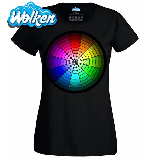 Obrázek produktu Dámské tričko Barevný Kruh Kreativity RGB Color Wheel