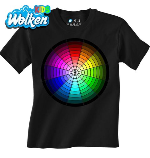 Obrázek produktu Dětské tričko Barevný Kruh Kreativity RGB Color Wheel