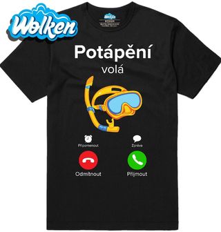 [cz] [produkt] [pánské tričko] [černá] [hlavní] Potápění volá Phone Call.jpg
