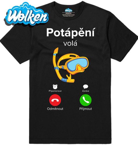Obrázek produktu Pánské tričko Potápění volá Phone Call