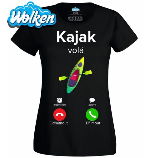 Obrázek produktu Dámské tričko Kajak volá Phone Call