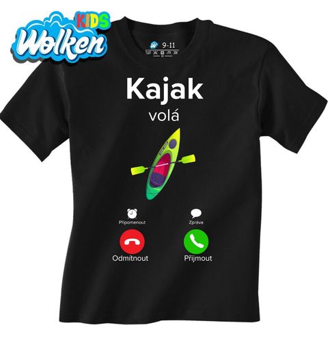 Obrázek produktu Dětské tričko Kajak volá Phone Call