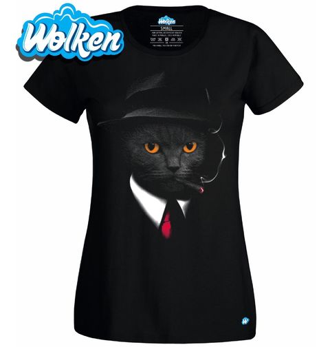 Obrázek produktu Dámské tričko Kočka Agent