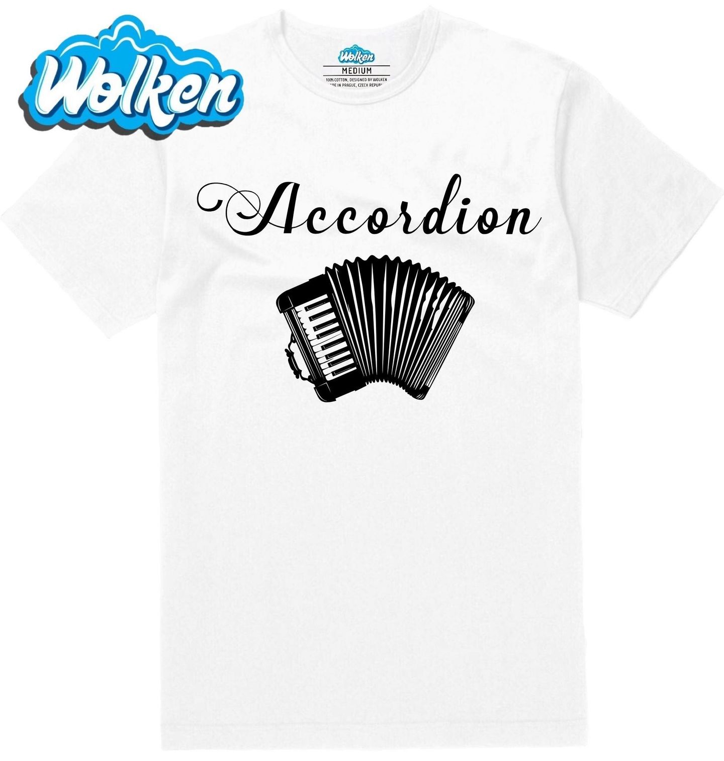 [cz] [produkt] [pánské tričko] [bílá] [hlavní] Akordeon Accordion.jpg