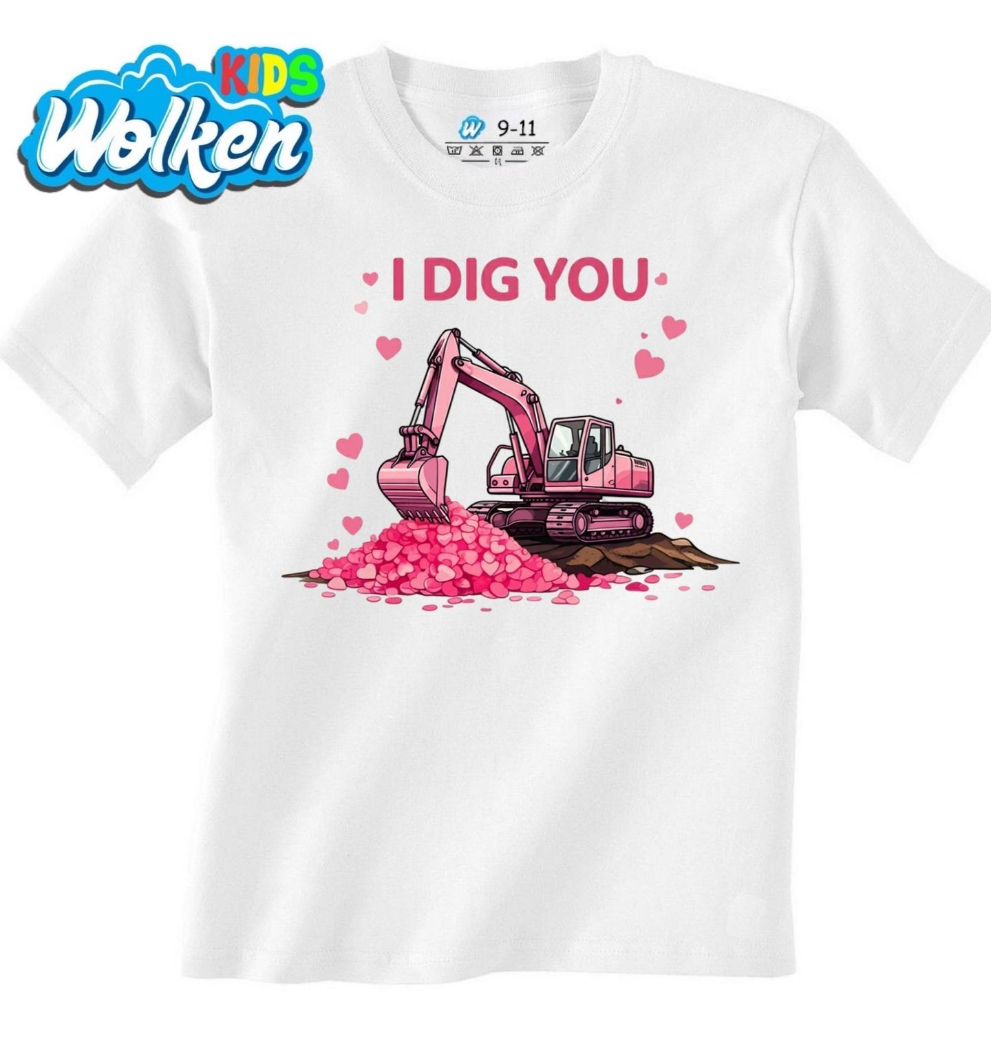[cz] [produkt] [dětské tričko] [bílá] [hlavní] Mám Tě Rád I Dig You.jpg