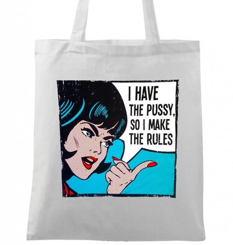 Obrázek produktu Bavlněná taška "Já určuji pravidla..."