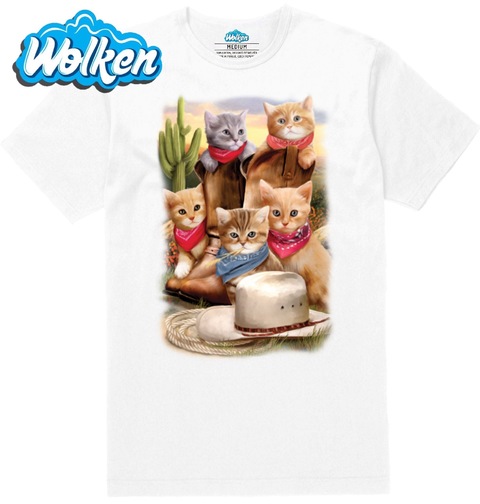 Obrázek produktu Pánské tričko Western kočičky