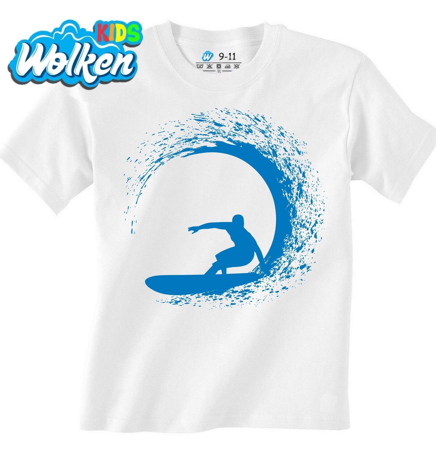 [cz] [produkt] [dětské tričko] [bílá] [hlavní] Surfař v Síle Vlny.jpg