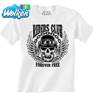 [cz] [produkt] [dětské tričko] [bílá] [hlavní] Klub jezdců, navždy svobodní Riders Club Forever Free.jpg
