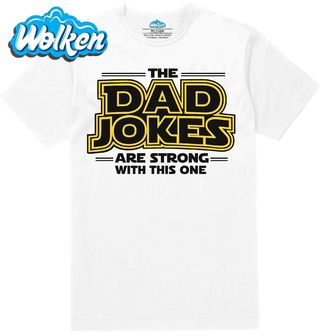 [cz] [produkt] [pánské tričko] [bílá] [hlavní] Síla Tátových Vtipů Star Wars.jpg