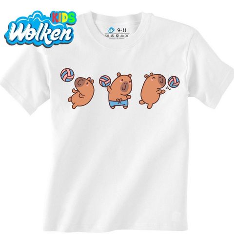 Obrázek produktu Dětské tričko Volejbal je Hra pro Capybary