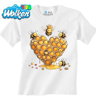 [cz] [produkt] [dětské tričko] [bílá] [hlavní] Království Včel a Medu.jpg