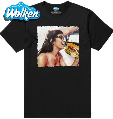Obrázek produktu Pánské tričko Mia Khalifa a bageta