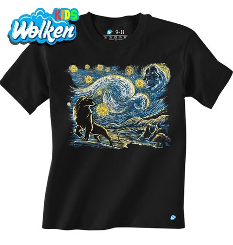 Obrázek produktu Dětské tričko Hvězdná noc Tajemná obloha