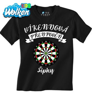 [cz] [produkt] [dětské tričko] [černá] [hlavní] Víkendová předpověď_ Šipky.jpg