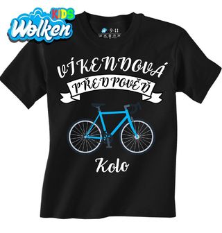 [cz] [produkt] [dětské tričko] [černá] [hlavní] Víkendová předpověď_ Kolo.jpg