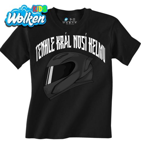 Obrázek produktu Dětské tričko Tenhle Král Nosí Helmu
